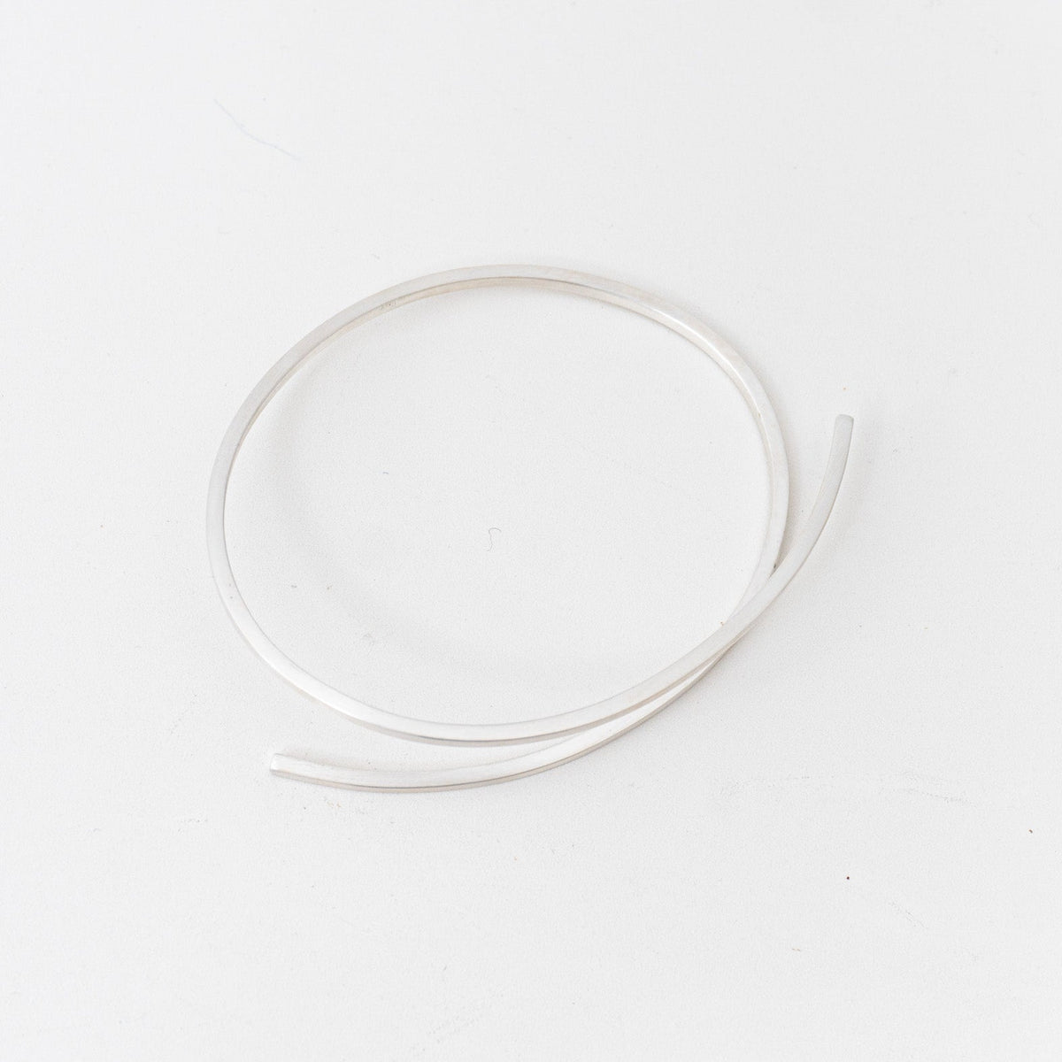 _Fot｜square bar _ bangle L silver