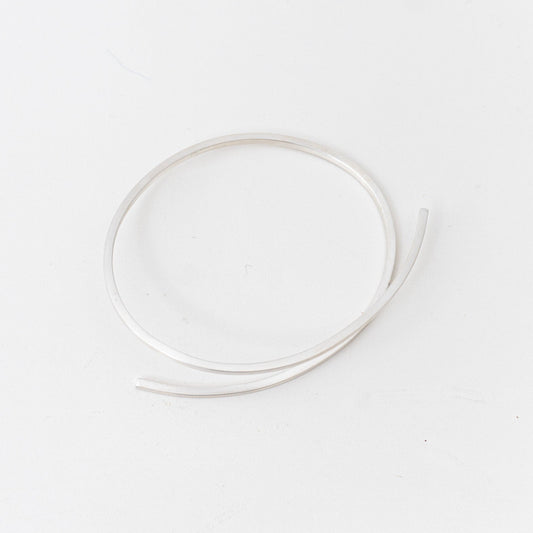 _Fot｜square bar _ bangle L silver