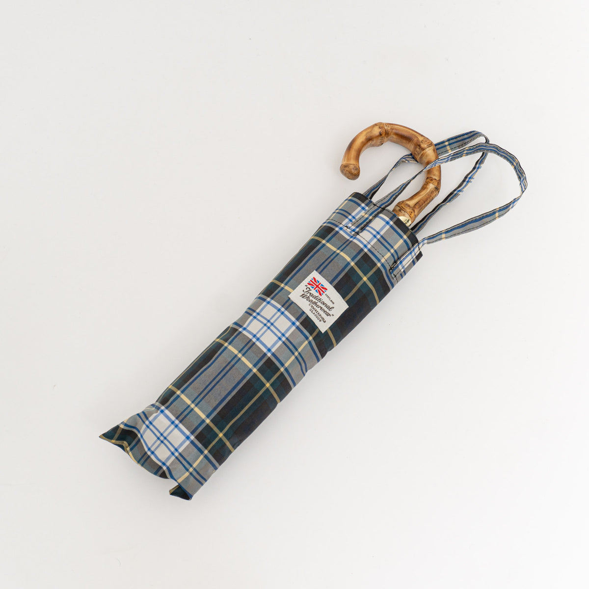 Traditional Weatherwear｜折り畳み傘　【軽量】FOLDING BAMBOO MINI　PE08/DRESS GORDO-suomiN -suomi