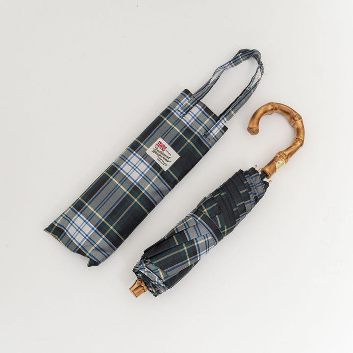 Traditional Weatherwear/　折り畳み傘　【軽量】FOLDING BAMBOO MINI　PE08/DRESS GORDON -suomi