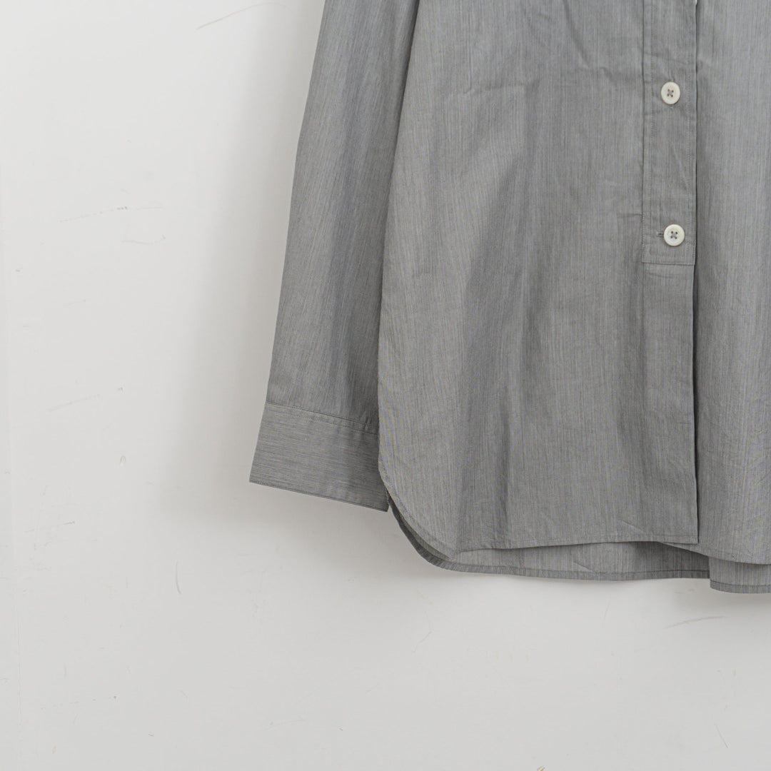 MARGARET HOWELL /WOMEN　COTTON HAIRLINE STRIPE SHIRT　5785253210-suomi