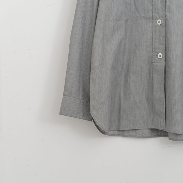 MARGARET HOWELL /WOMEN　COTTON HAIRLINE STRIPE SHIRT　5785253210-suomi