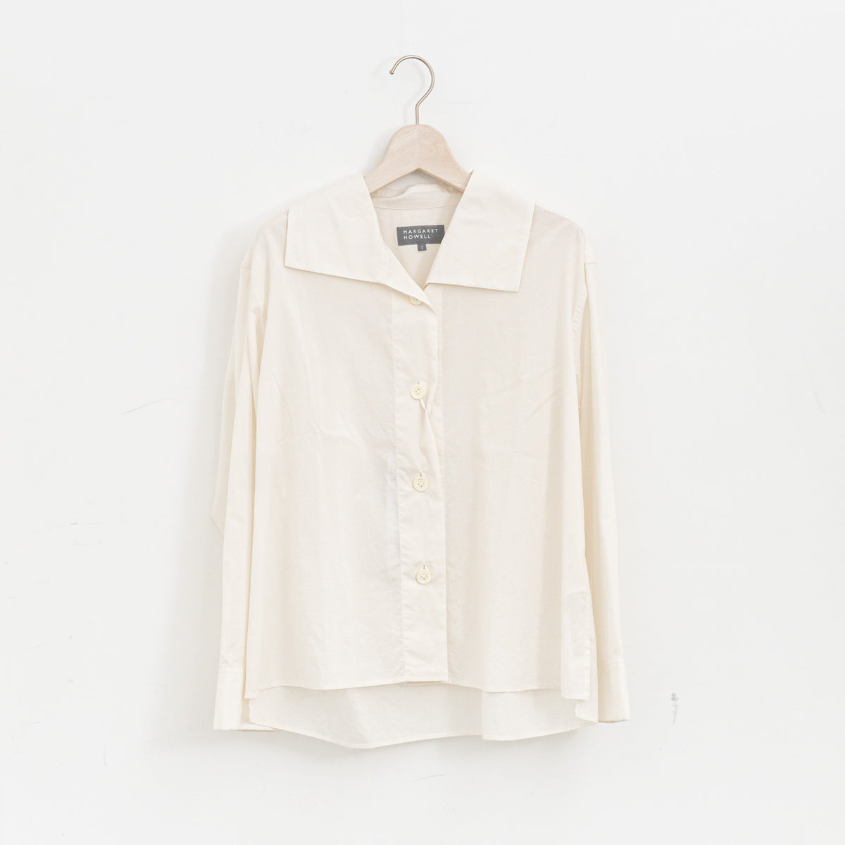 MARGARET HOWELL｜WOMEN　WASHED COTTON　5785153002-suomi（031.IVORY）