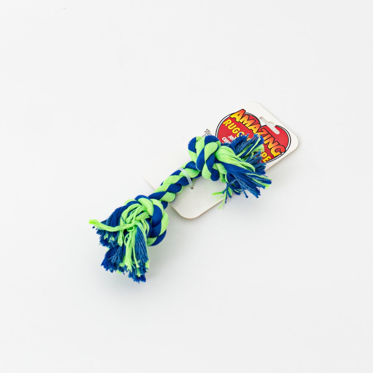 ペット用品 - Amazing Pet Products｜2Knot Bone Rope 8（BLUE×GREEN）