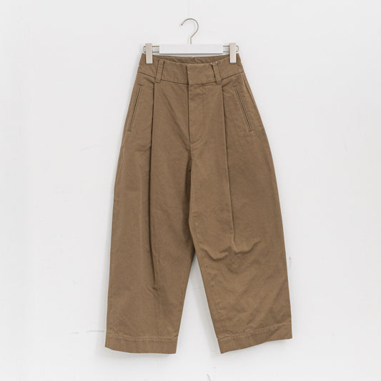MARGARET HOWELL｜WOMEN　COTTON TWILL TROUSERS 5785243205-suomi