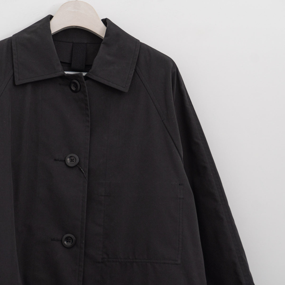 MHL.｜WORN COTTON NYLON COAT 5955210200-H