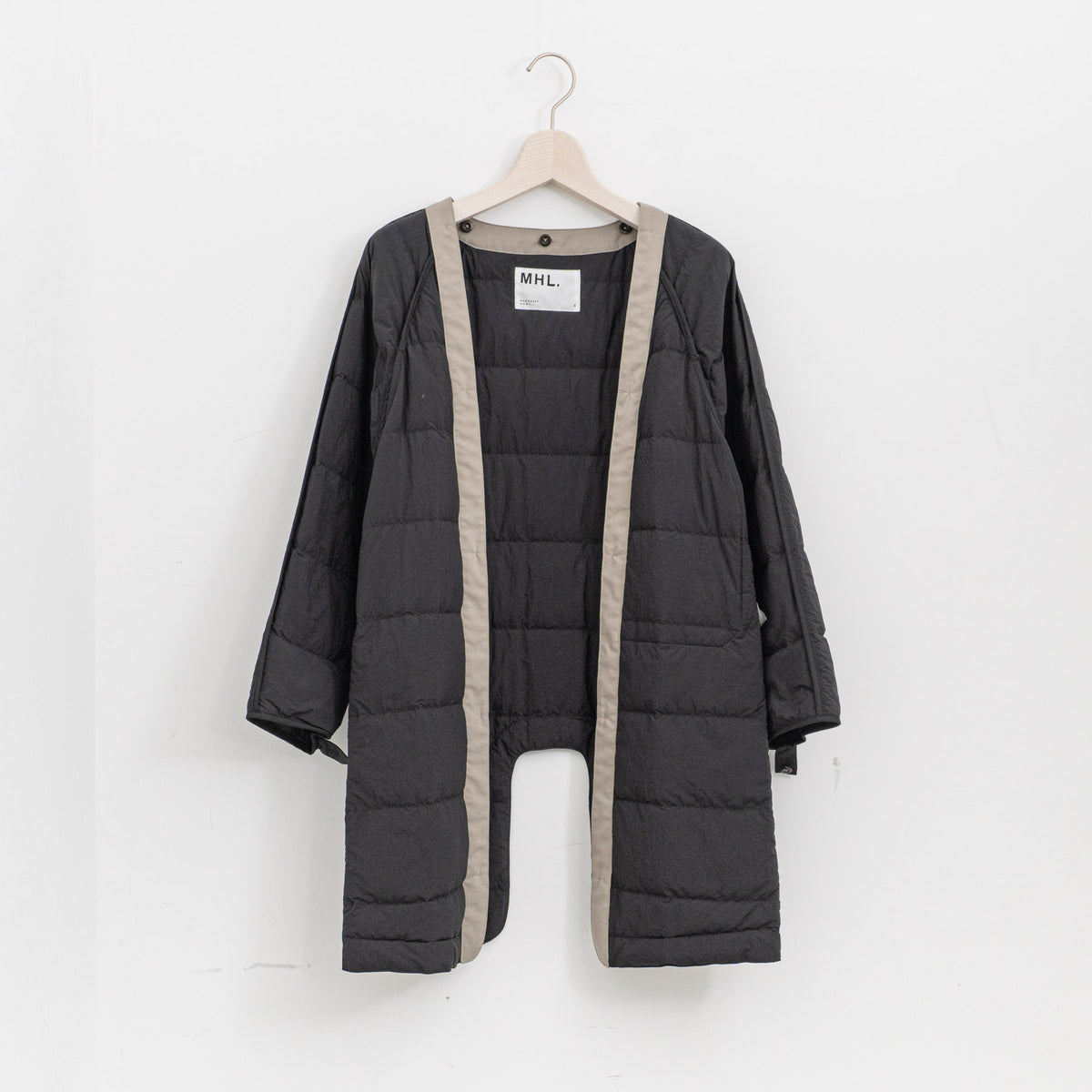 MHL.｜WORN COTTON NYLON COAT 5955210200-H