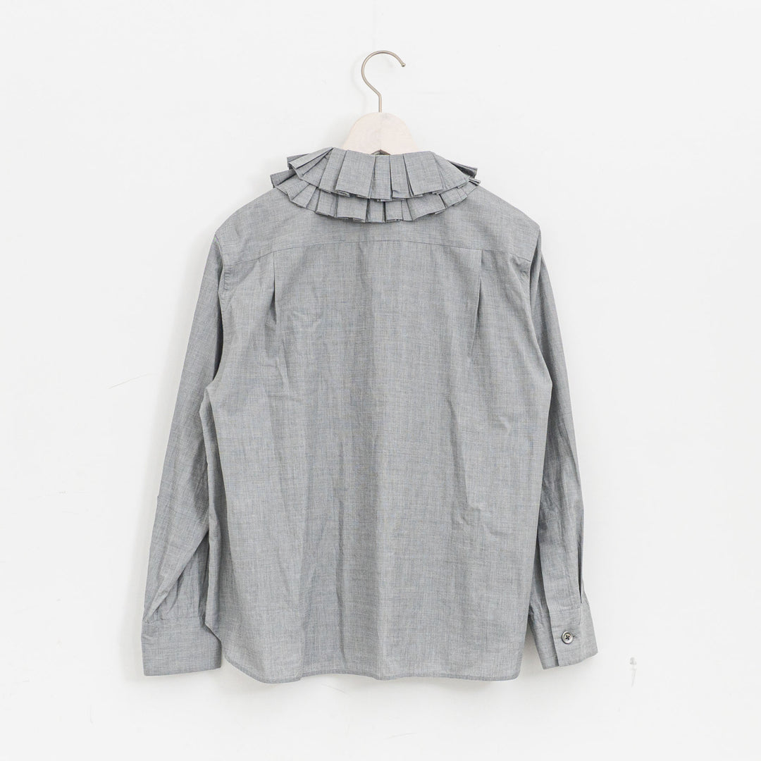 MARGARET HOWELL /WOMEN　COTTON END ON END SHIRT　5785253211-suomi