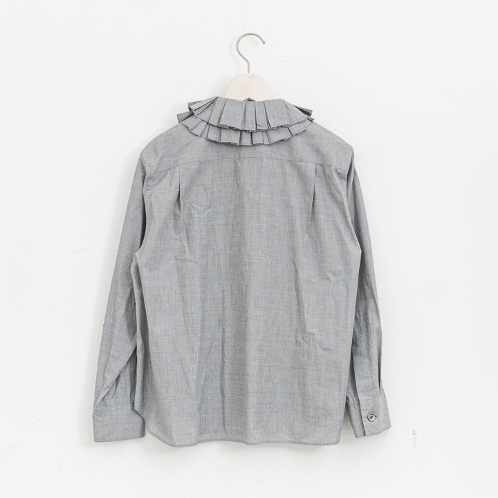 MARGARET HOWELL /WOMEN　COTTON END ON END SHIRT　5785253211-suomi