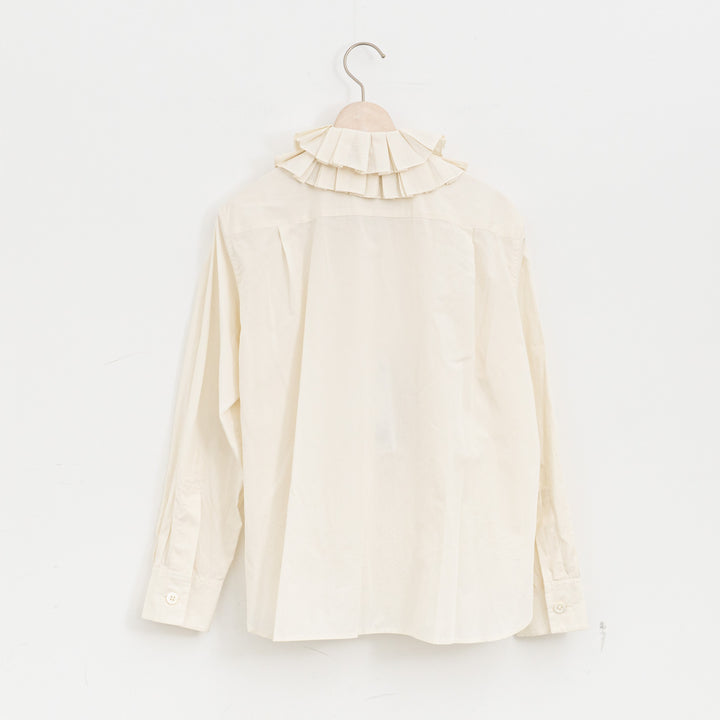 MARGARET HOWELL /WOMEN　COTTON END ON END SHIRT　5785253211-suomi