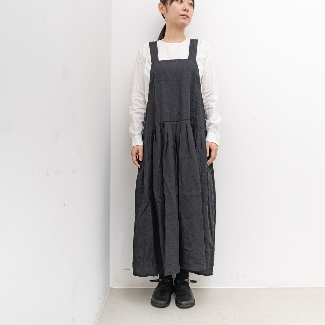 homspun /WOMEN　リネンバイオ ノースリーブワンピース 241-1634