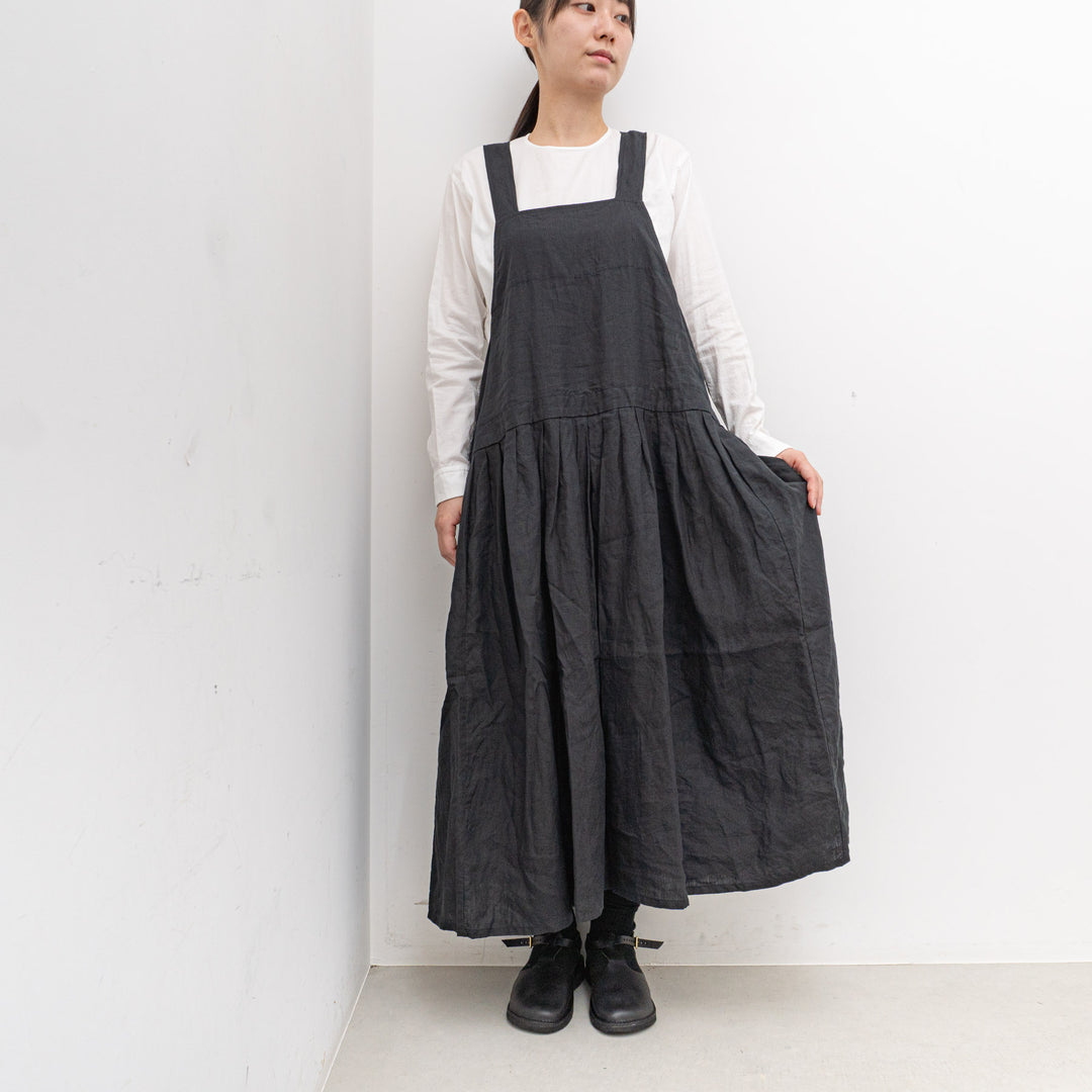 homspun /WOMEN　リネンバイオ ノースリーブワンピース 241-1634