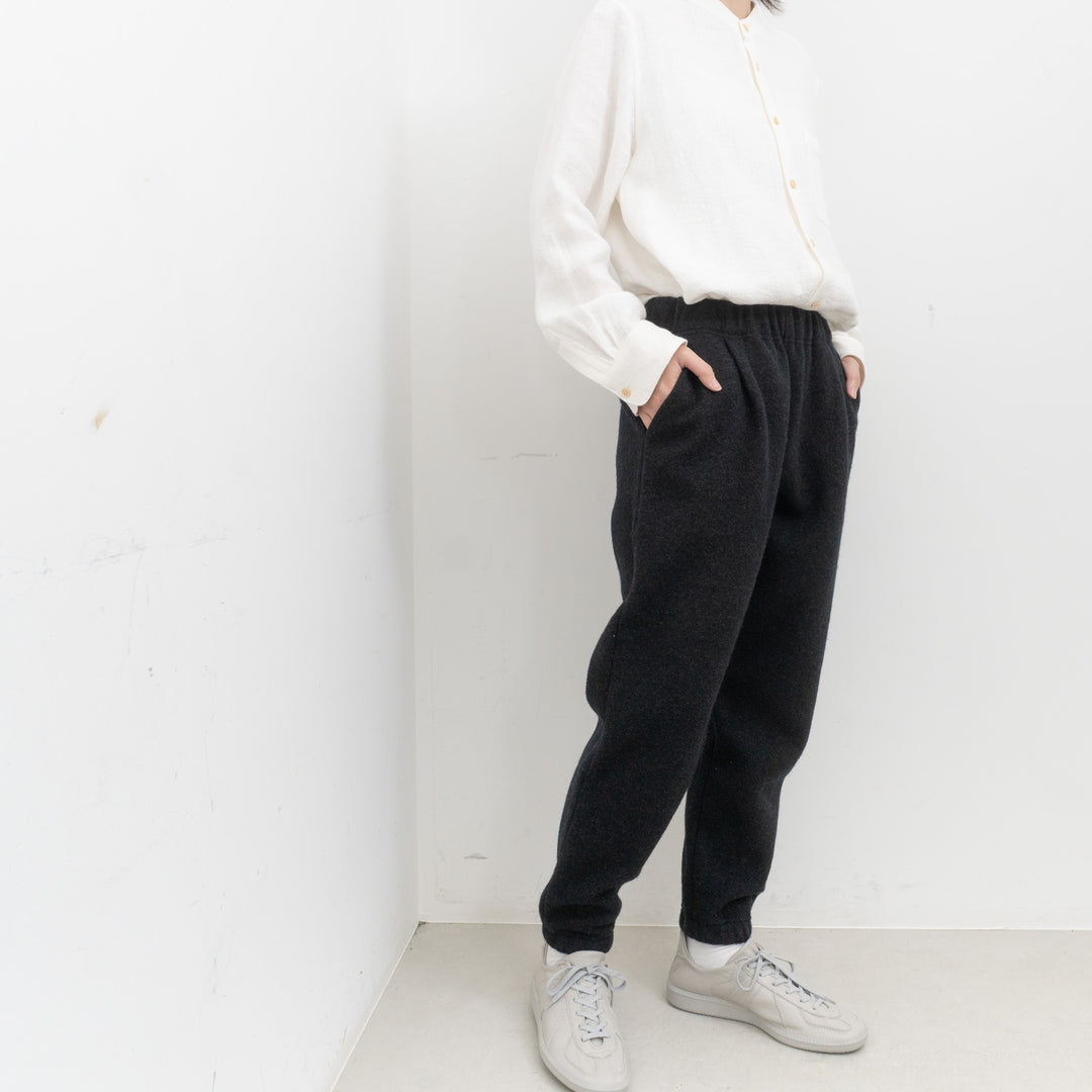 evam eva/　press wool pants E253K093