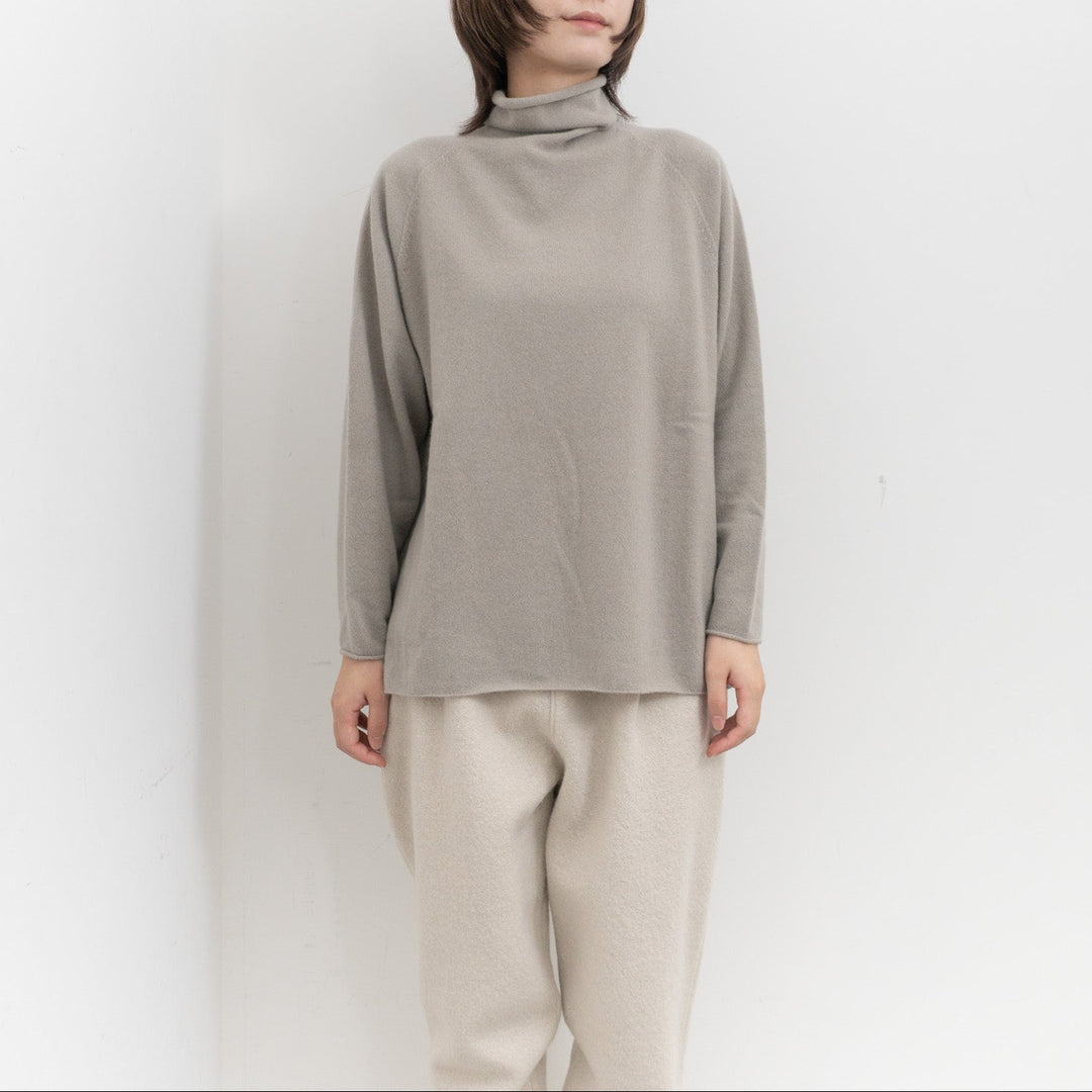 evam eva/　cashmere turtleneck E253K133