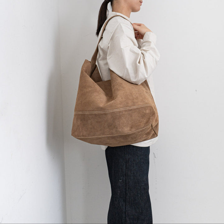 SUNSHINE+CLOUD/　suede bag size.M