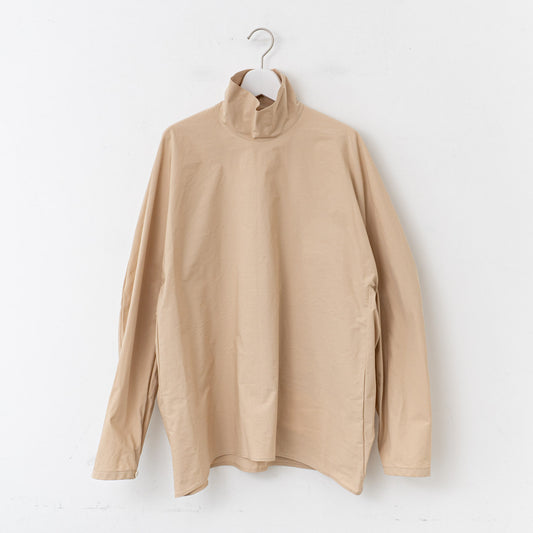 nonnotte｜MEN　Draping Pullover Turtle Shirt N-24A-007 　