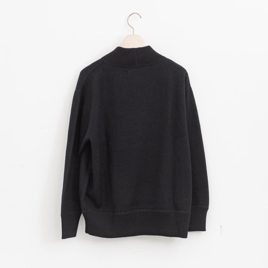 MHL.｜WOMEN　FELTED ROUGH WOOL KNITWEAR 5955263202-suomi