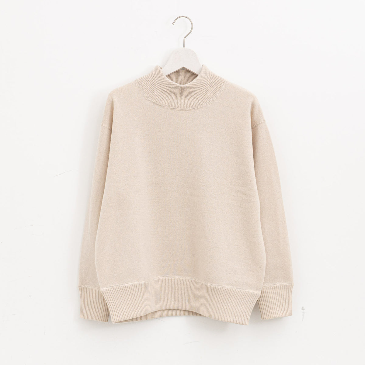 MHL.｜WOMEN　FELTED ROUGH WOOL KNITWEAR 5955263202-suomi（032.ECRU）