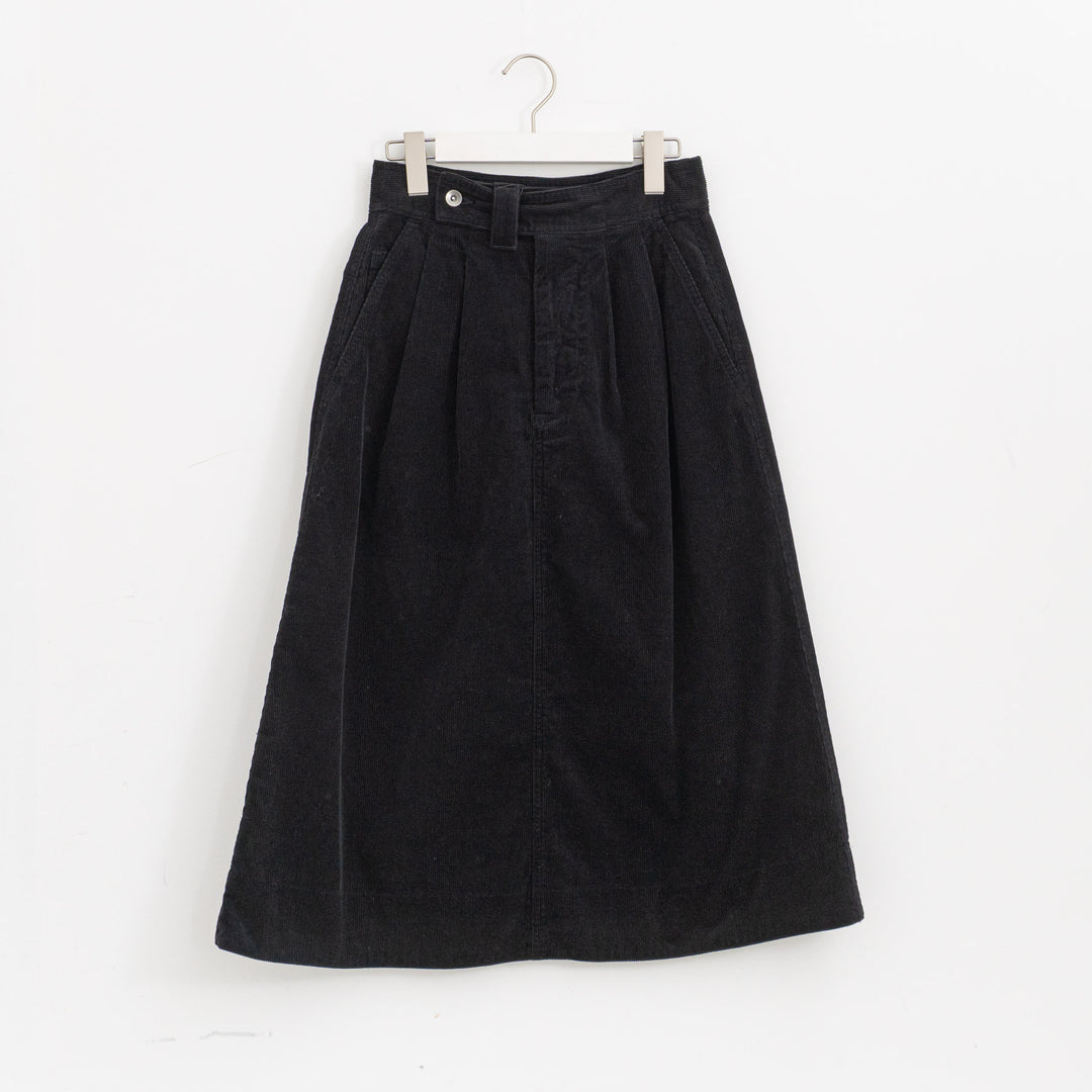 MHL. /WOMEN　DRY COTTON NEEDLECORD SKIRT 5955232204
