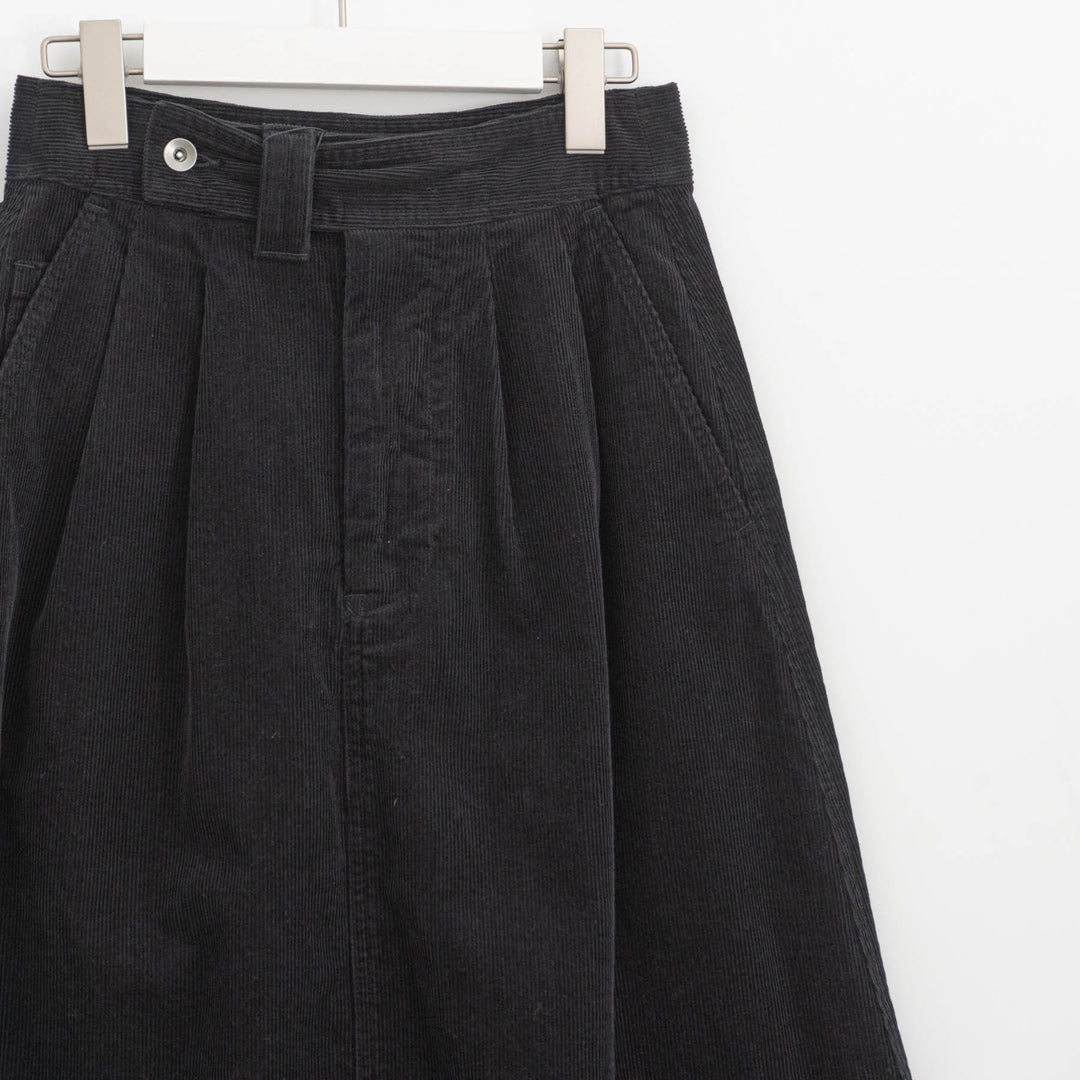 MHL. /WOMEN　DRY COTTON NEEDLECORD SKIRT 5955232204