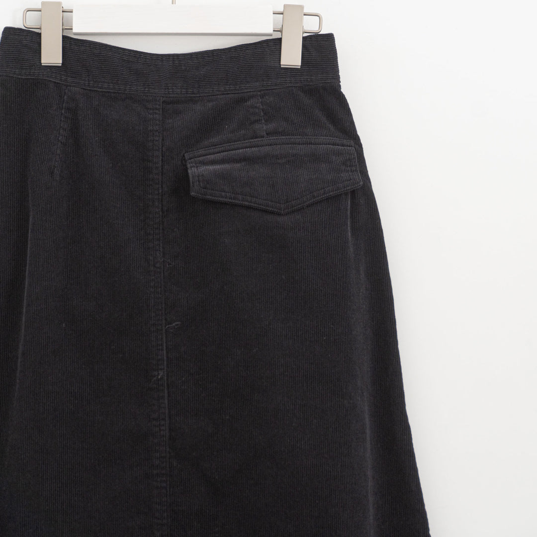 MHL. /WOMEN　DRY COTTON NEEDLECORD SKIRT 5955232204