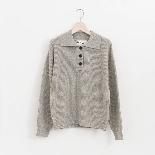 MHL.｜WOMEN　WASHABLE DRY WOOL KNITWEAR　5955263204