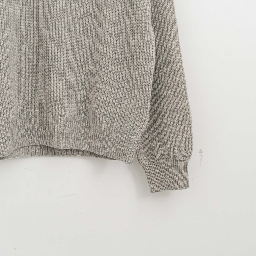 MHL. /WOMEN　WASHABLE DRY WOOL KNITWEAR　5955263204