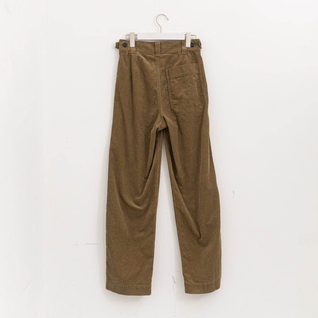 MHL. /WOMEN　DRY COTTON NEEDLECORD TROUSERS　5955243204