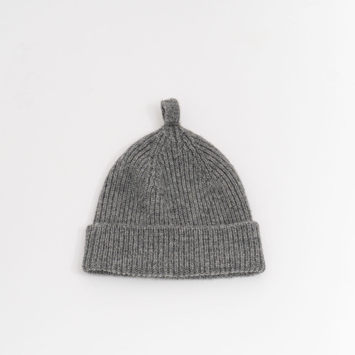 MHL.｜WOMEN　SIMPLE RIBBED HAT　5955276202-suomi（020.grey）