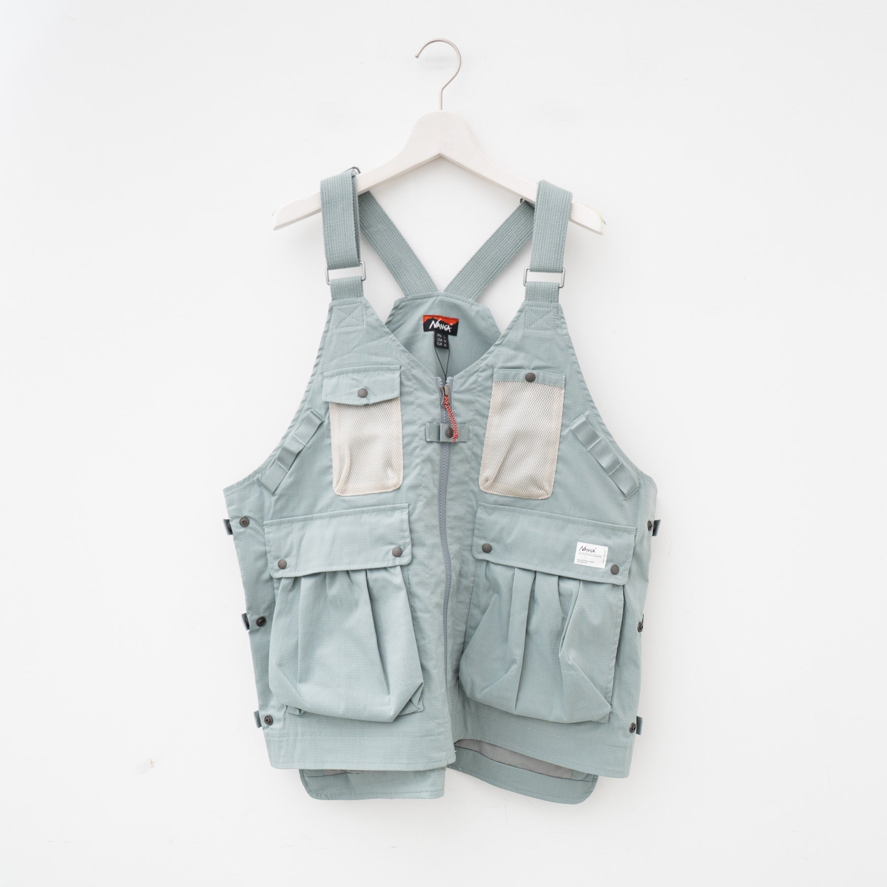 NANGA/ TAKIBI RIPSTOP FIELD VEST COL.SAGE – haus-netstore