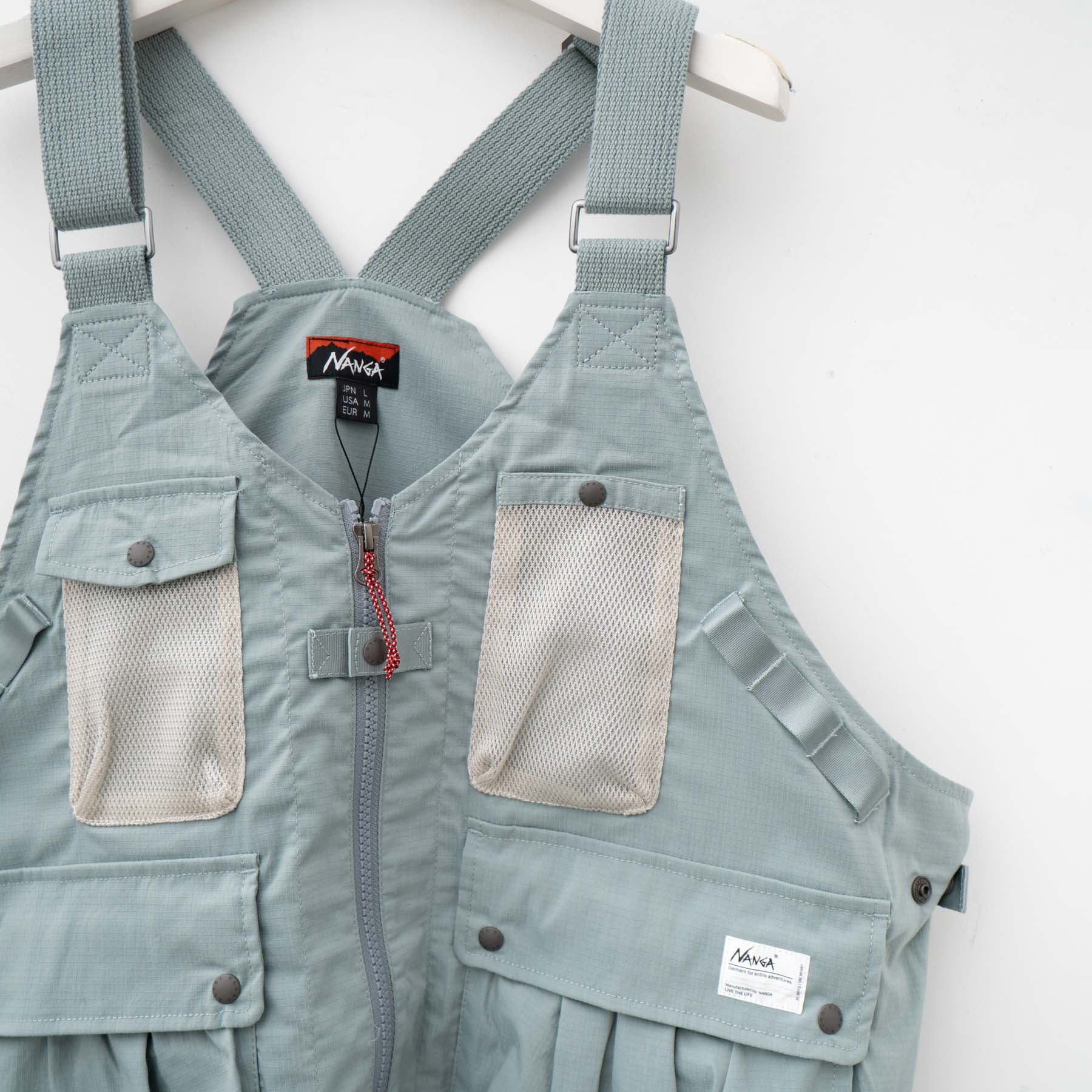 NANGA/ TAKIBI RIPSTOP FIELD VEST COL.SAGE – haus-netstore