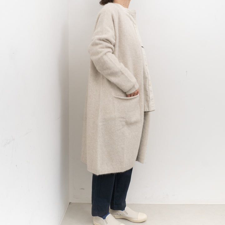 ANSPINNEN/　 buttonless long cardigan ANS-WK0098