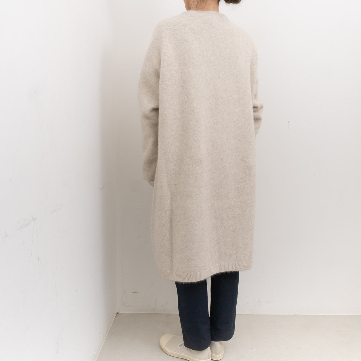 ANSPINNEN｜buttonless long cardigan ANS-WK0098