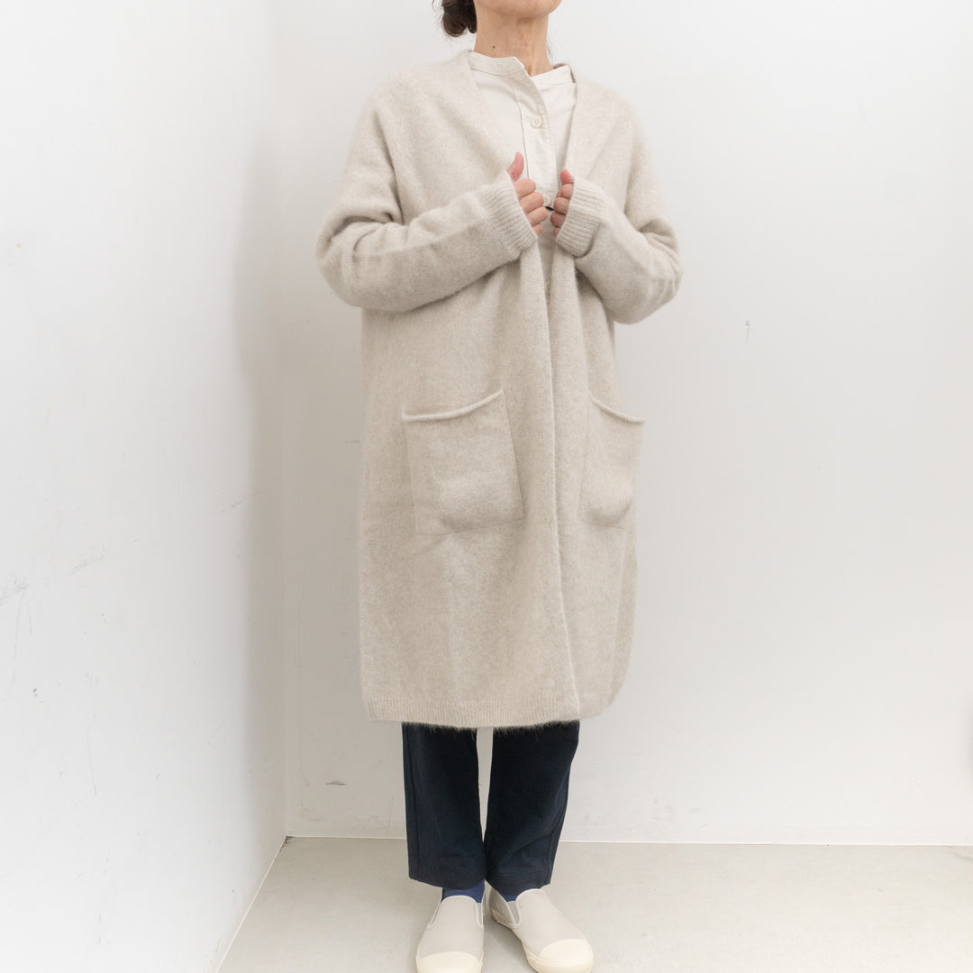 ANSPINNEN/　 buttonless long cardigan ANS-WK0098