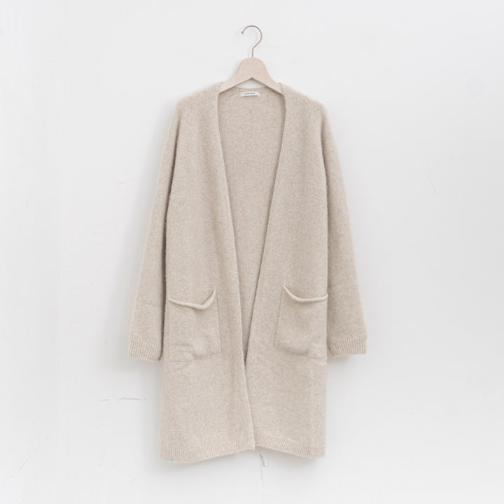 ANSPINNEN/　 buttonless long cardigan ANS-WK0098