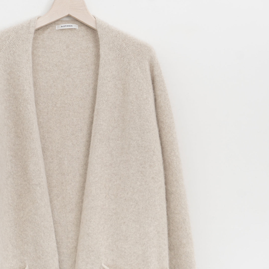 ANSPINNEN/　 buttonless long cardigan ANS-WK0098