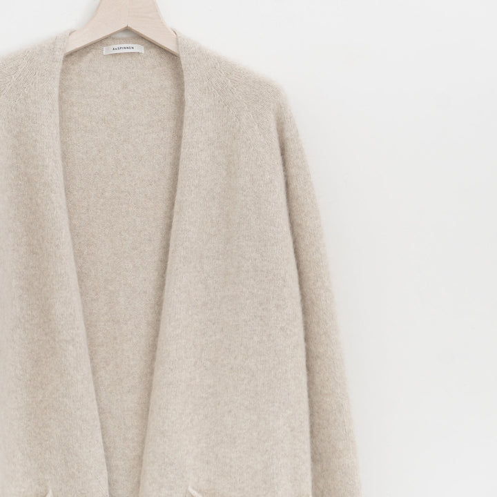 ANSPINNEN/　 buttonless long cardigan ANS-WK0098
