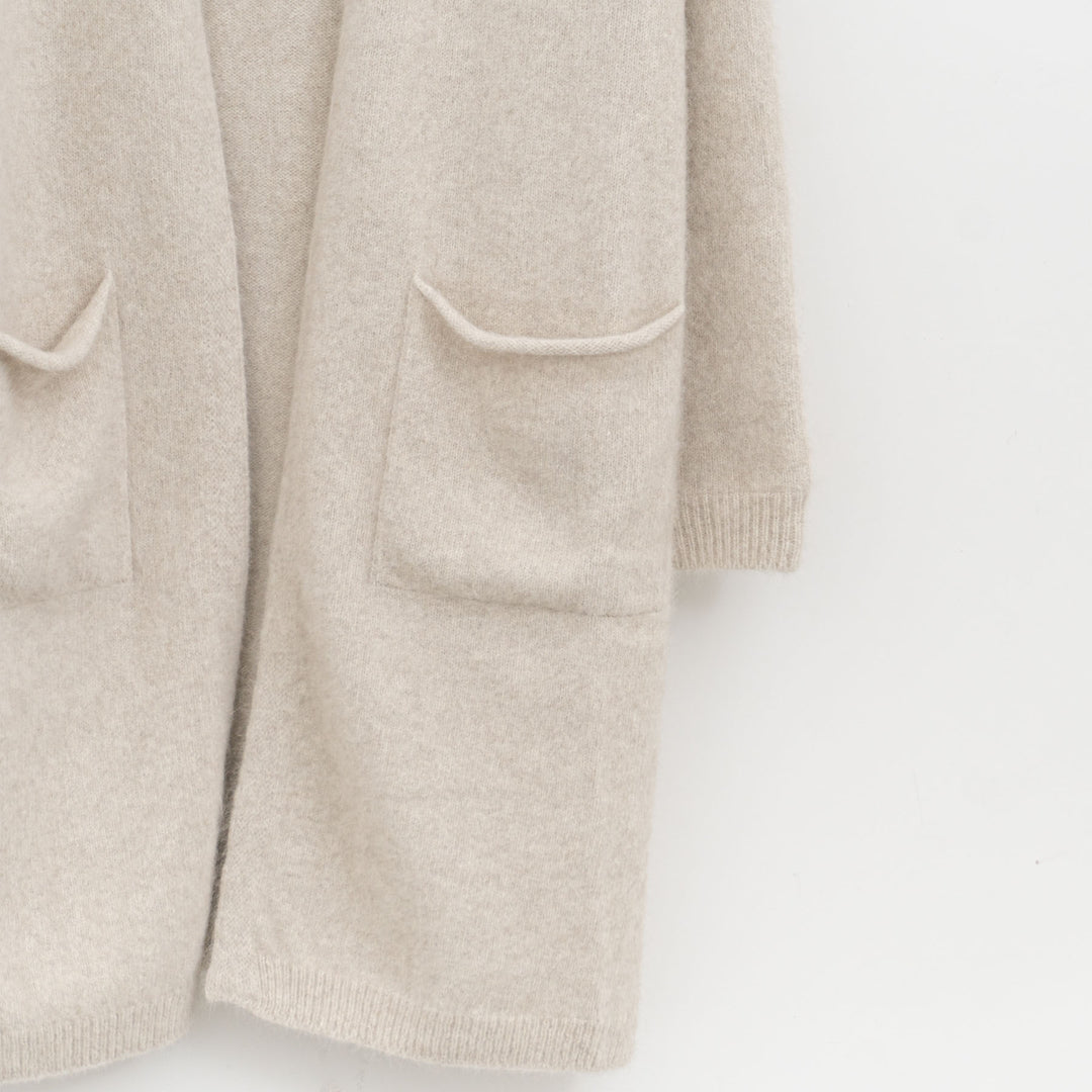 ANSPINNEN/　 buttonless long cardigan ANS-WK0098