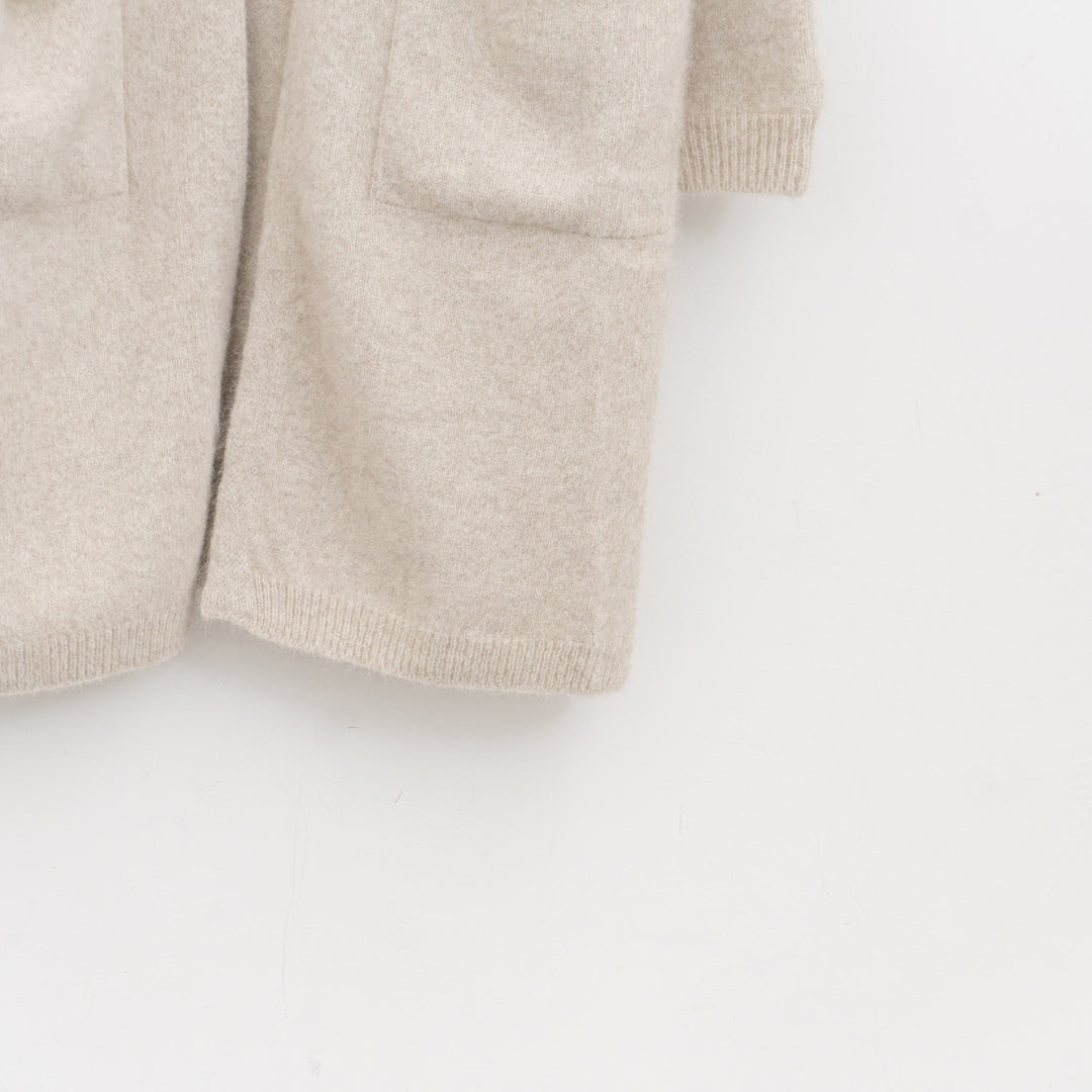 ANSPINNEN/　 buttonless long cardigan ANS-WK0098