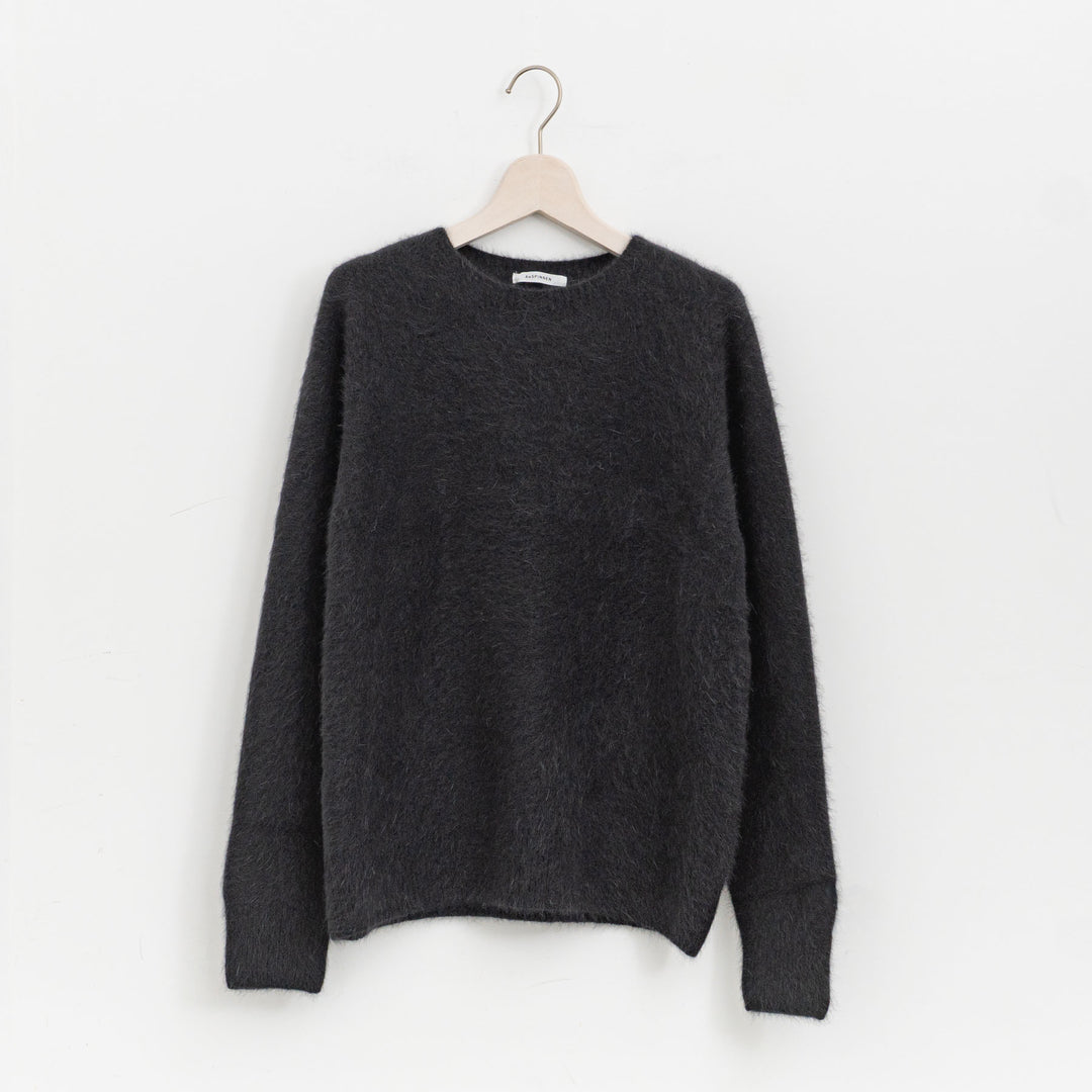 ANSPINNEN/　Bluefox Wool Crew neck Sweater ANS-WK0112