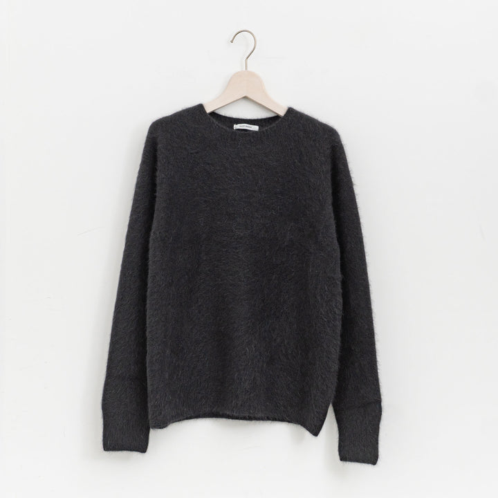ANSPINNEN/　Bluefox Wool Crew neck Sweater ANS-WK0112
