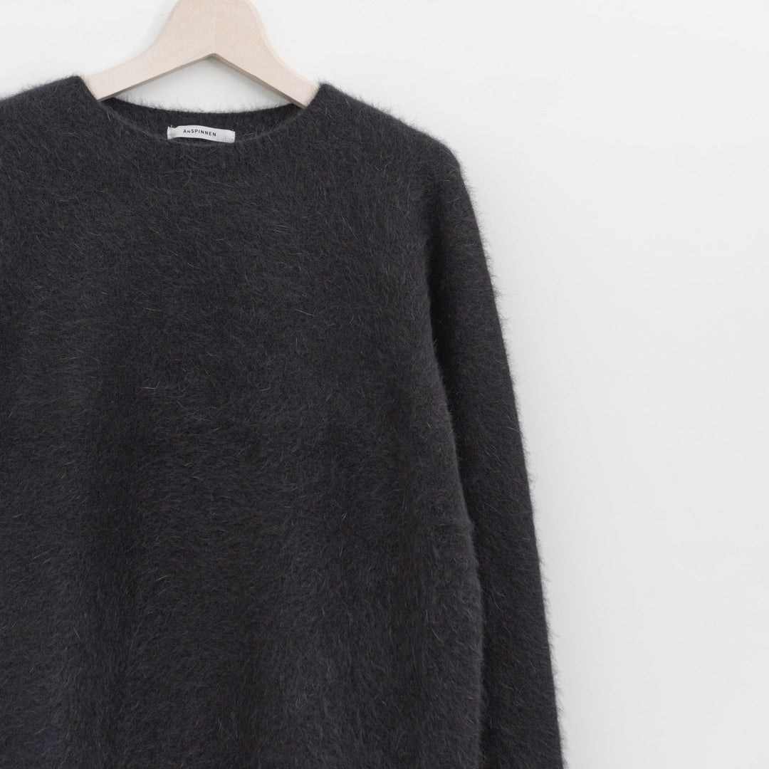 ANSPINNEN/　Bluefox Wool Crew neck Sweater ANS-WK0112