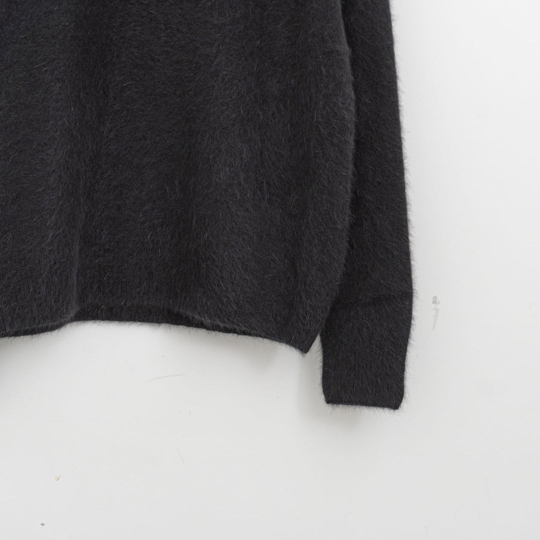 ANSPINNEN/　Bluefox Wool Crew neck Sweater ANS-WK0112