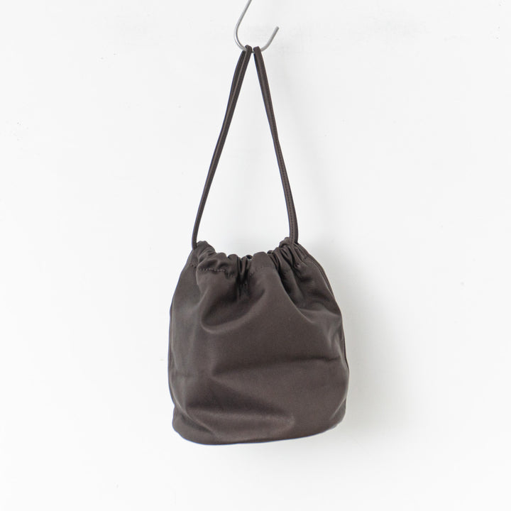 SCYE BASICS/UNISEX　SOFT LEATHER DRAWSTRING BAG 3324-13320,3325-11320