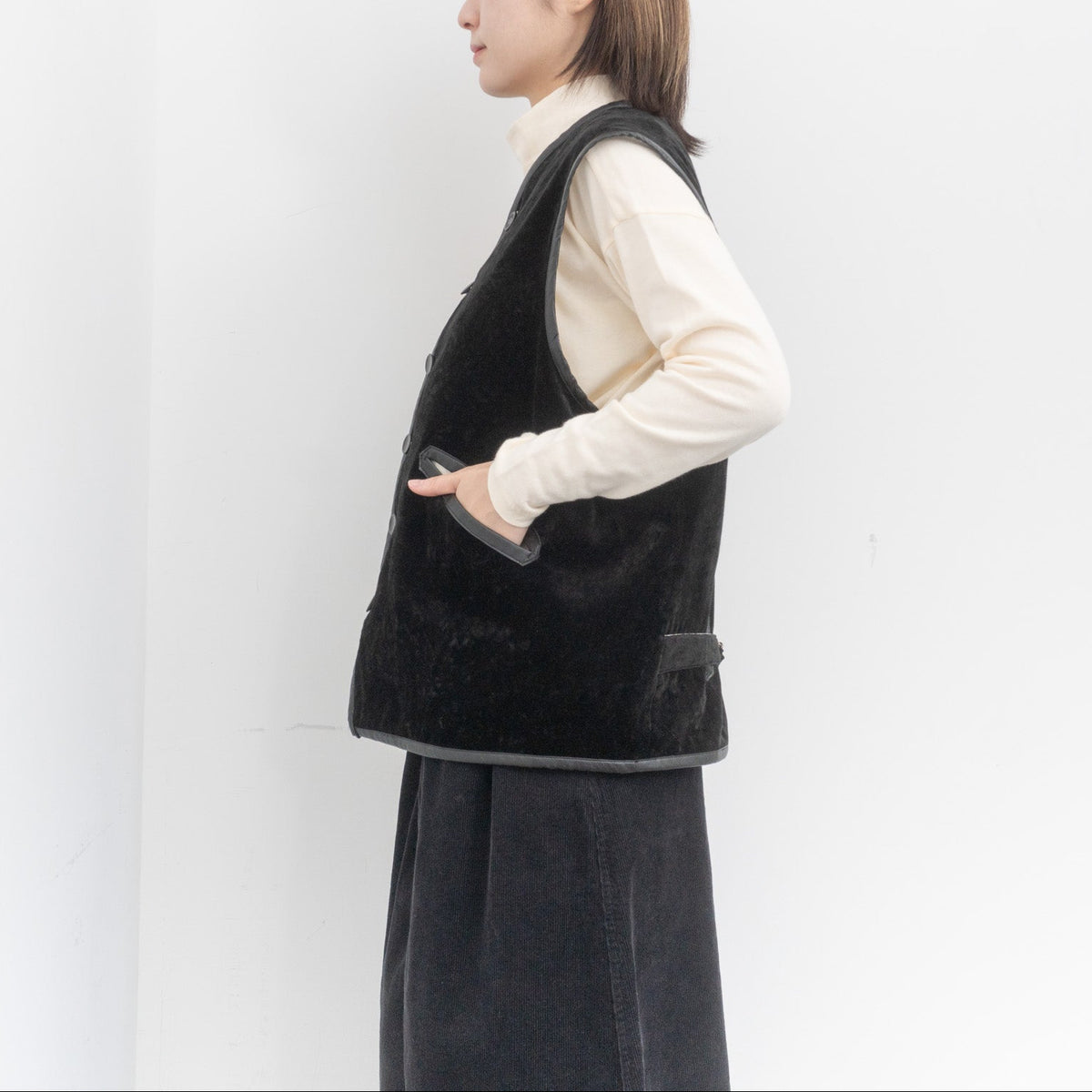 ASEEDONCLÖUD｜WOMEN　Reversible uniform vest 252701