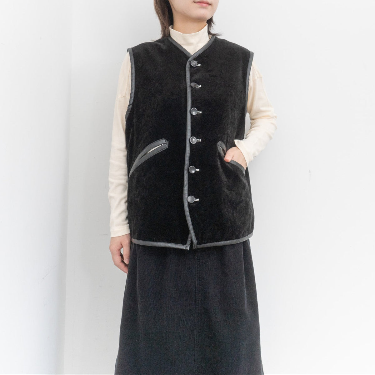 ASEEDONCLÖUD｜WOMEN　Reversible uniform vest 252701