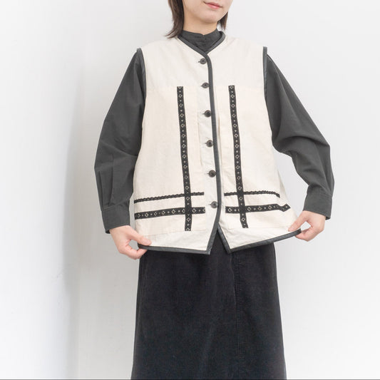 ASEEDONCLÖUD｜WOMEN　Reversible uniform vest 252701