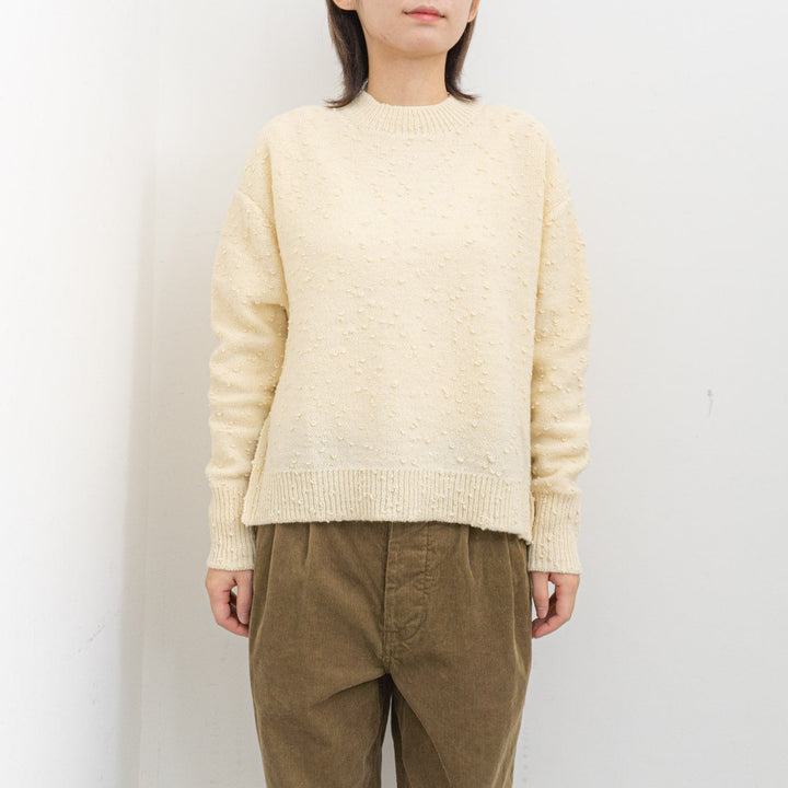 homspun/WOMEN　ウールノットヤーンプルオーバー 242-7913