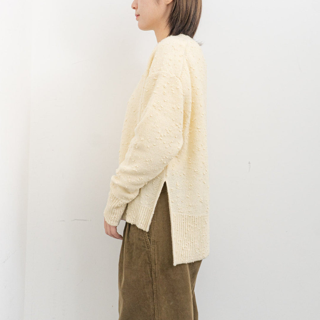 homspun/WOMEN　ウールノットヤーンプルオーバー 242-7913