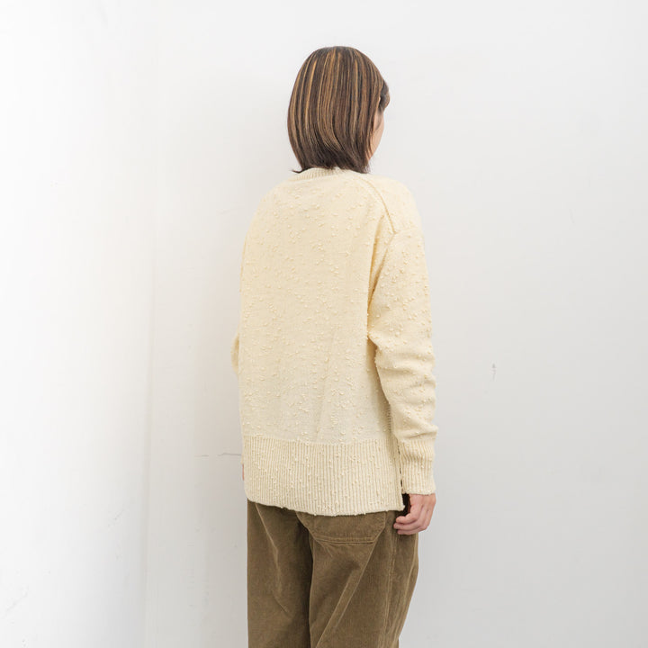 homspun/WOMEN　ウールノットヤーンプルオーバー 242-7913
